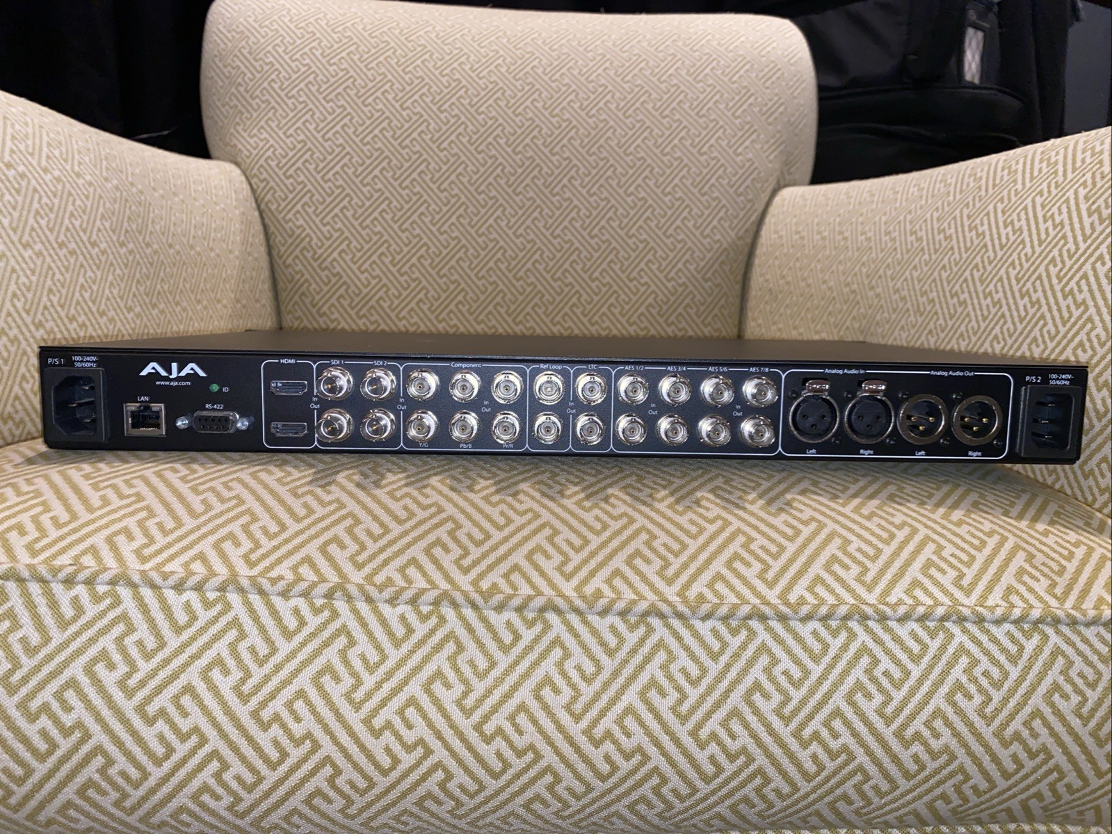 AJA Ki Pro Rack File-Based Video Recorder & Player with 2 x KISTOR500USB-RO