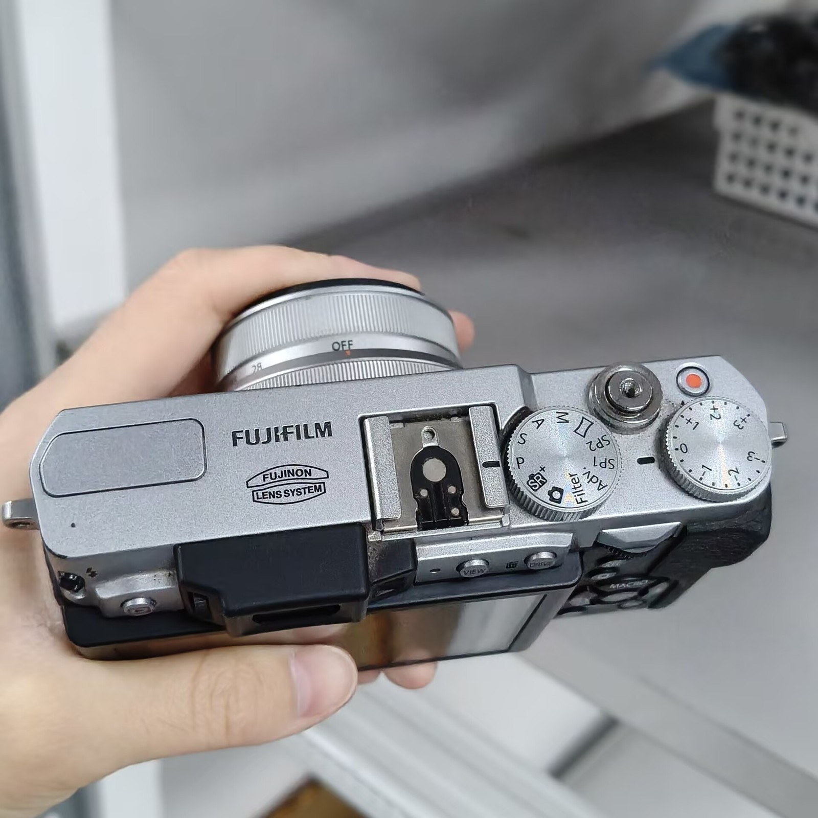 Fujifilm X30 12.0MP Digital Camera SILVER English Language – 95% New