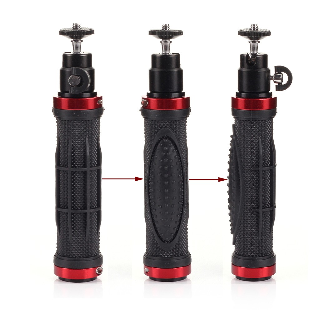 1/4″ Handheld Handle Hand Grip Holder Tripod Stabilizer for DSLR Camera Light