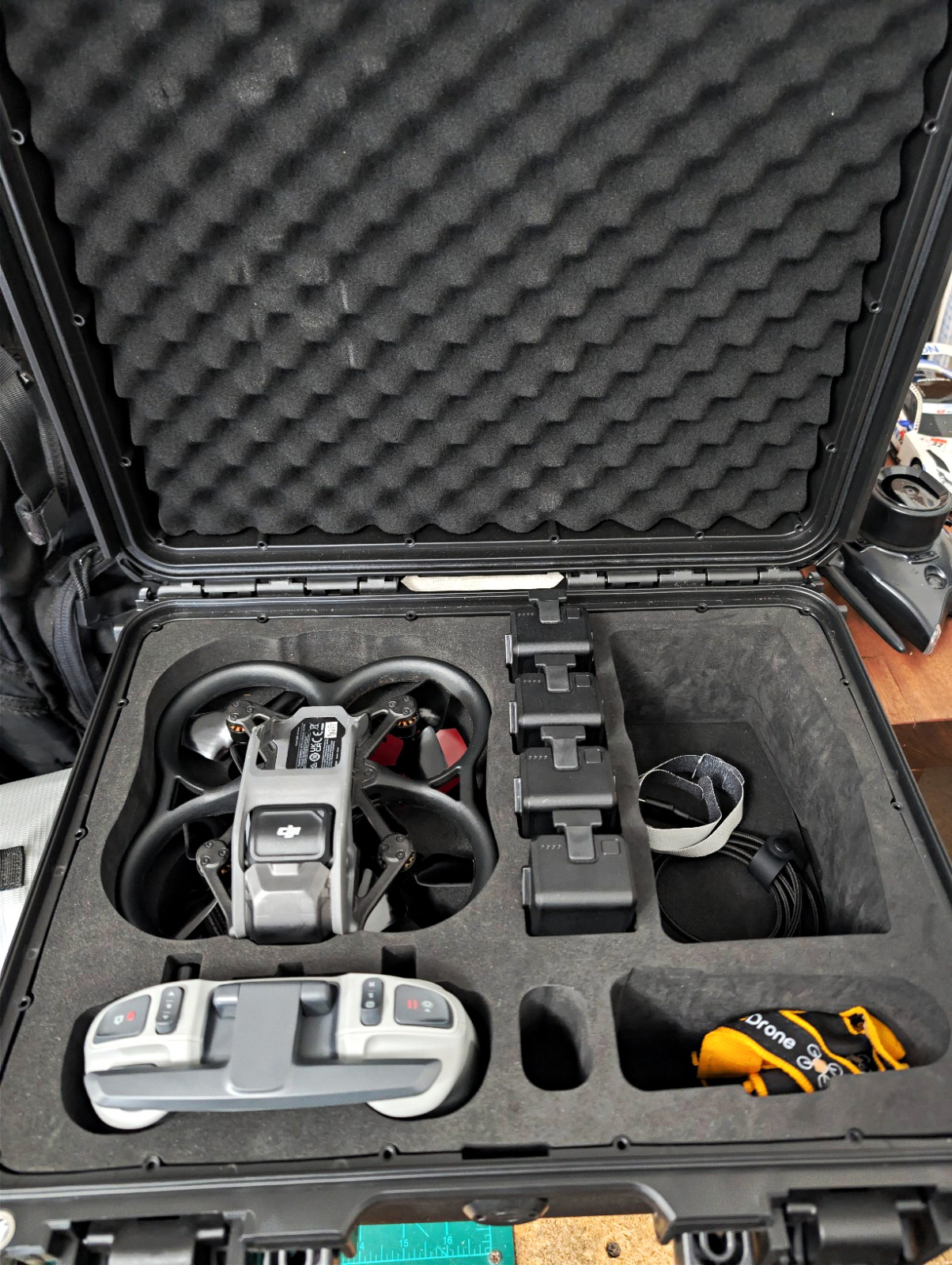 DJI Avata FPV Fly More Drone Kit w/ Remote Controller, 4 Batteries, Charger.