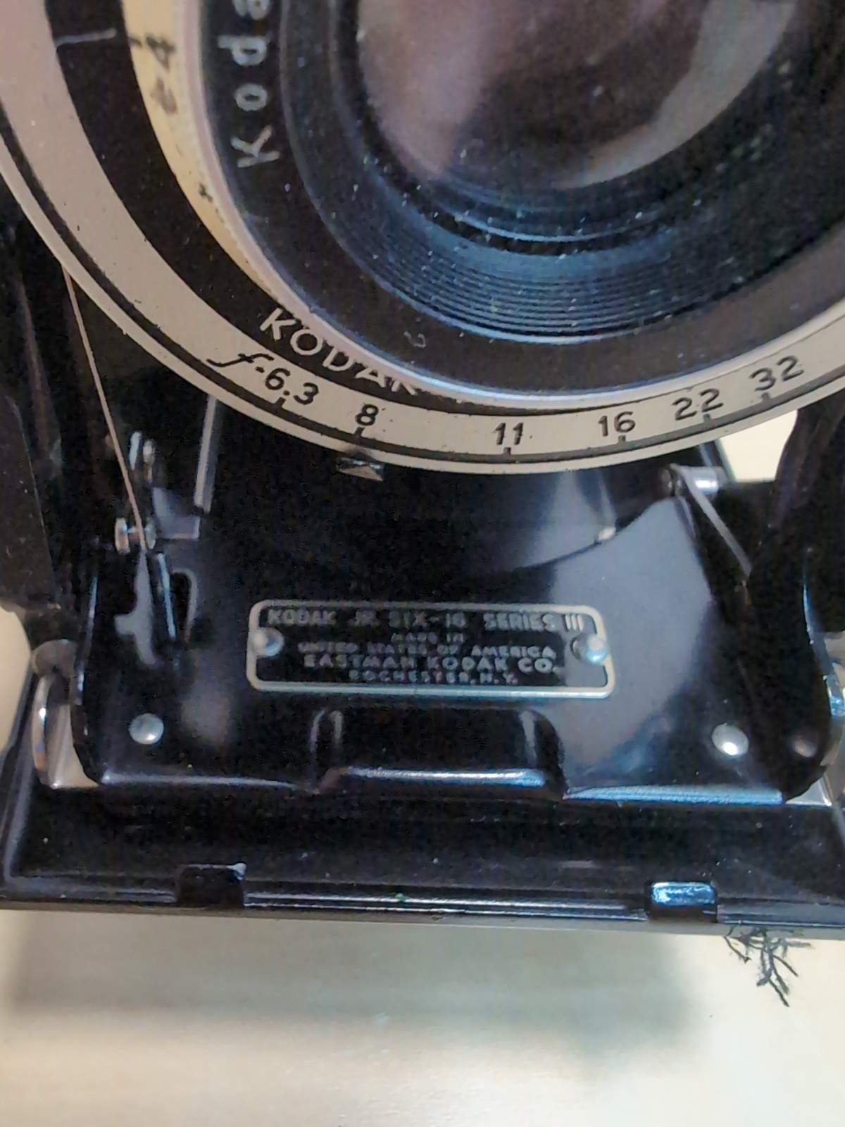 Vintage Kodak Junior Six – 16 Series III Camera f6.3 128 mm Lens Untested