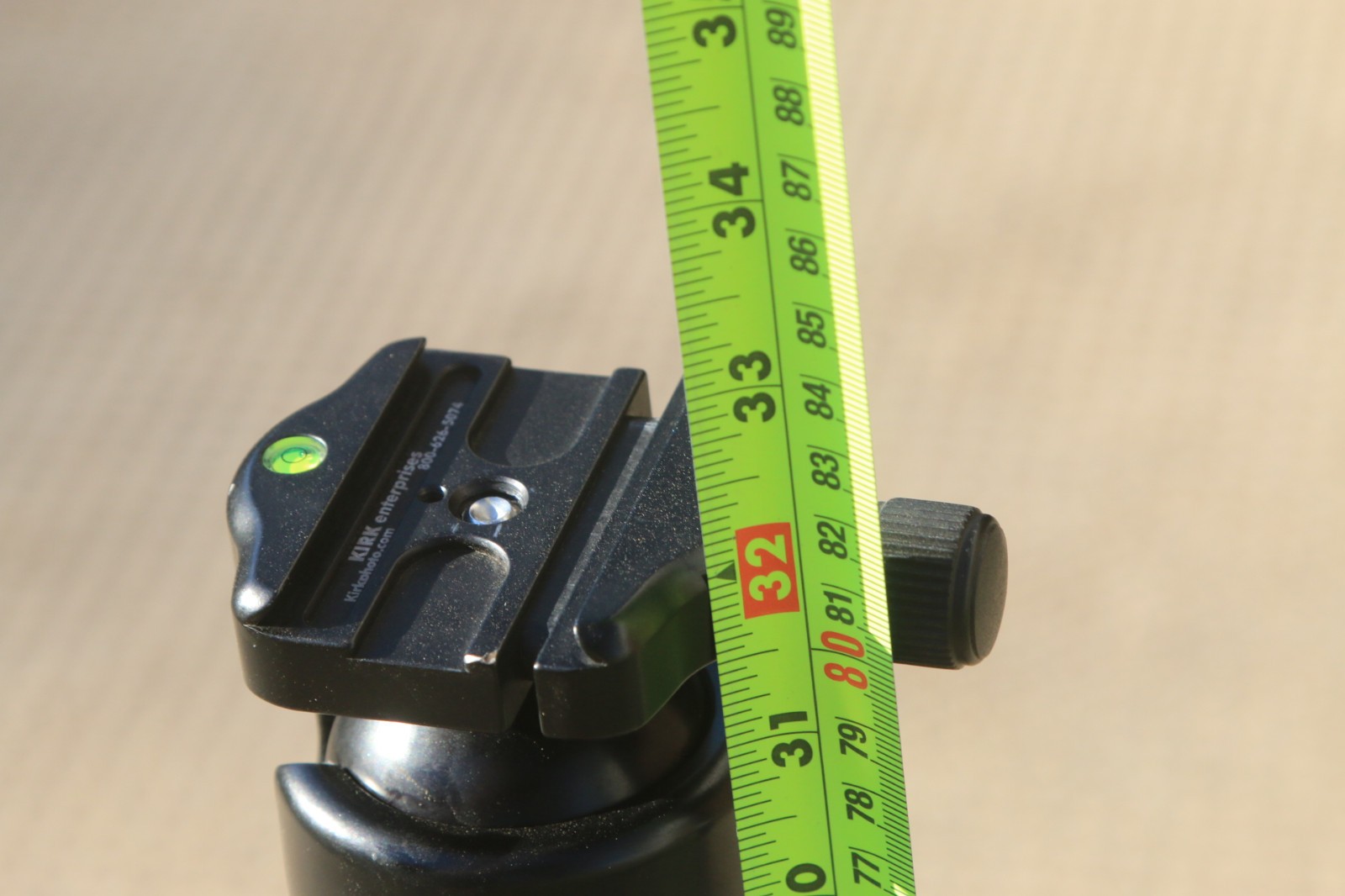 7′ Tall Induro CT-413 Tripod, Kirk BH-1 Ballhead, Wimberly Sidekick SK-100