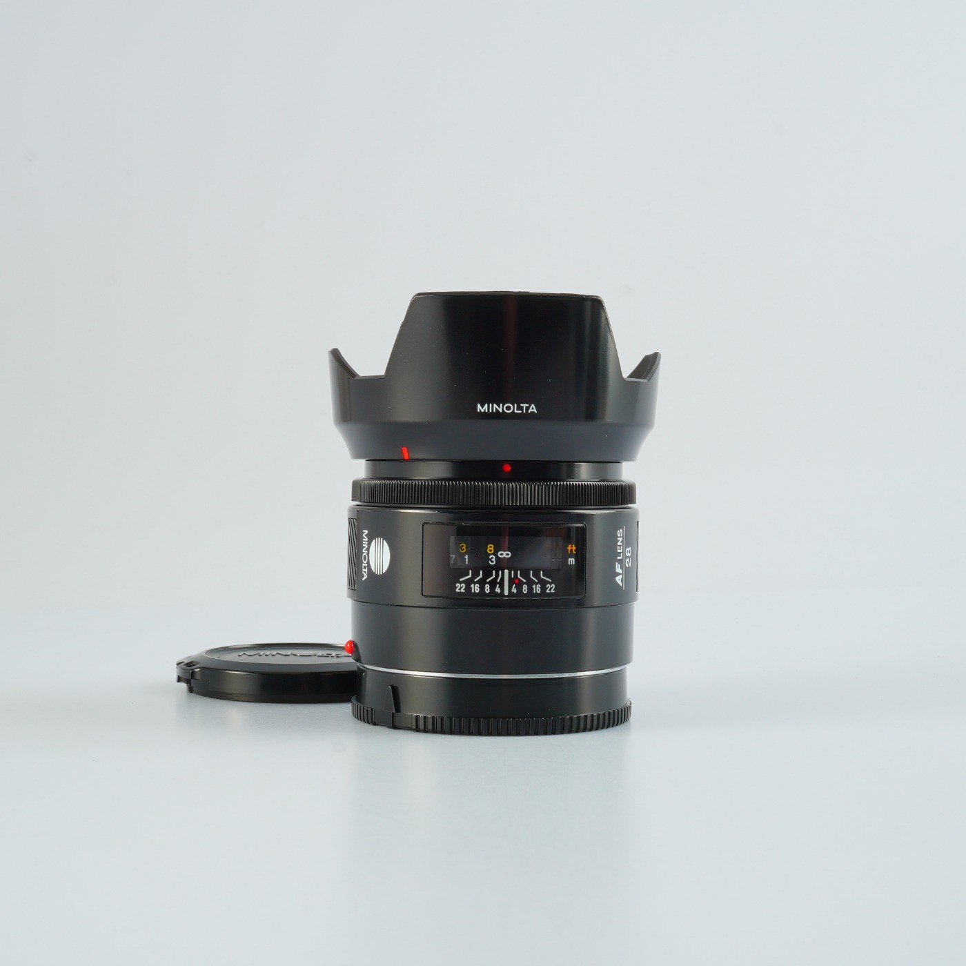 EXCELLENT MINOLTA AF 28mm F/2 Prime Lens