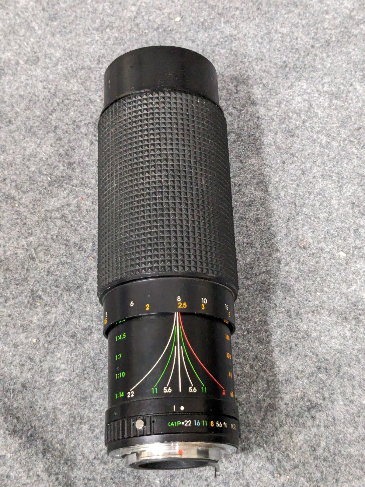 Sears Zoom Multi-Coated 60-300mm f:4.0-5.6 Manual Focus Lens 202.7368300