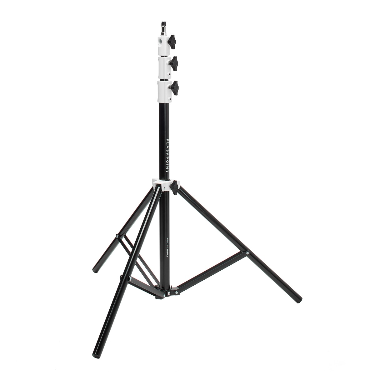 Flashpoint Pro Air-Cushioned Heavy-Duty Light Stand (White, 7.2′) #FP-S-7-WH-V2
