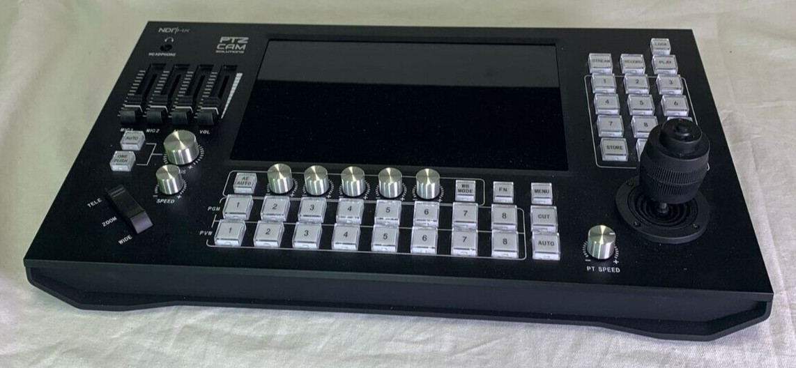 PTZCAM Switch N8 – 8 Channel NDI Switcher and PTZ Controller w/RTMP Streaming
