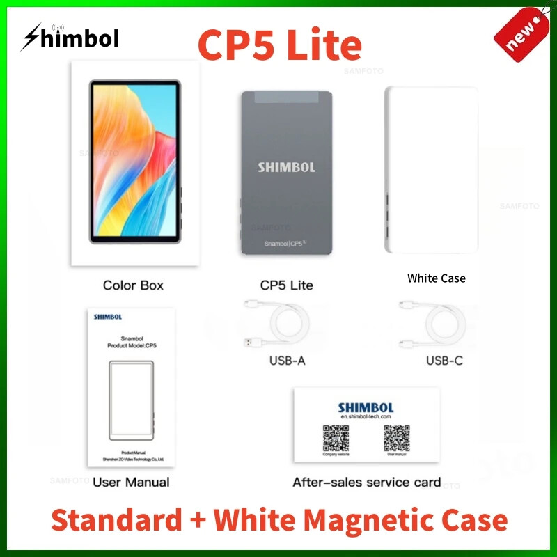 SHIMBOL CP5 Lite Wireless Magnet Phone Monitor Screen Vlog Selfie Rear Mirror AU