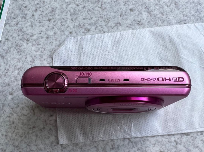 [Near MINT] SONY Cyber-shot DSC-WX200 Pink Digital Camera w/Box From Japan