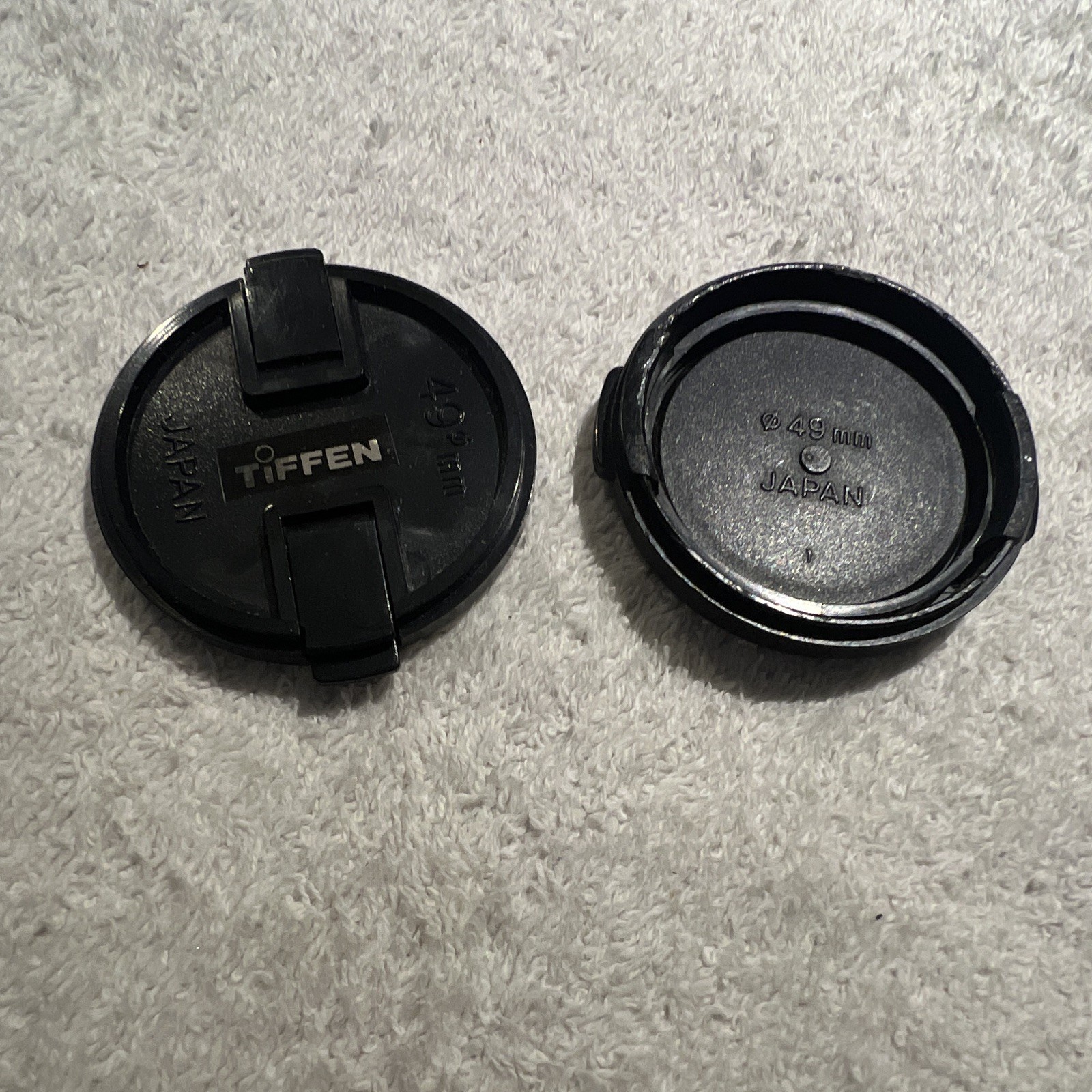 Minolta 49mm Snap-On Front Lens Cap w/ Snap-Clips, Fits 49mm Lens Front