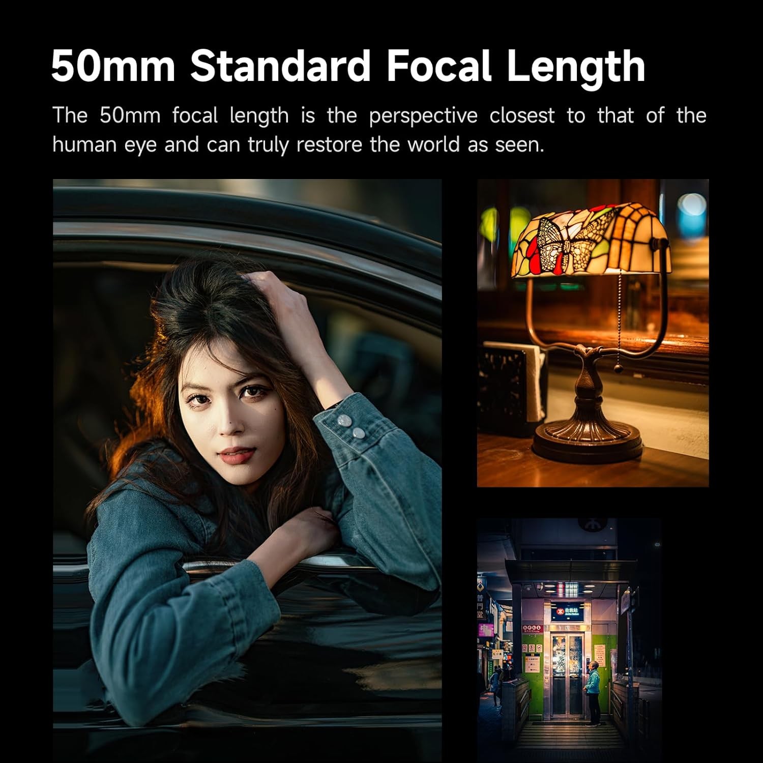 Brightin Star 50mm F1.05 Full Frame Large Aperture Lens For E/X/Z/L-Mount Camera