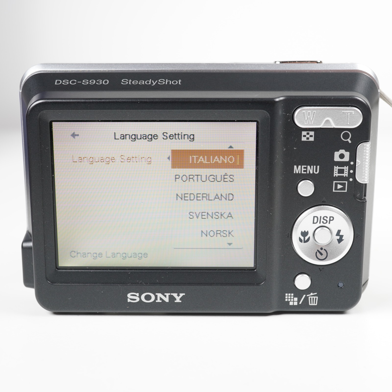 SONY CYBERSHOT DSC-S930 10.1MP Compact Digital Camera – AA Battery
