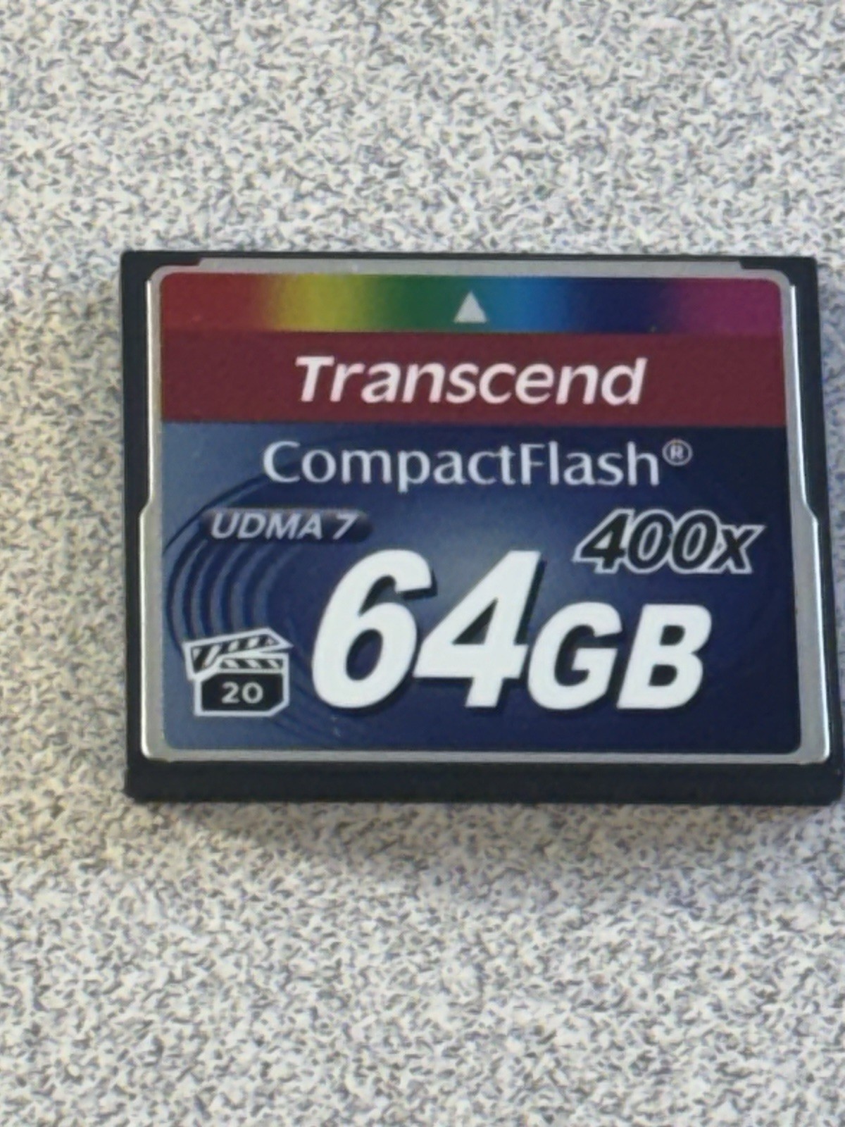 compact flash Transcend UDMA 7 64Gb 400x. CF 64 Gigabyte. Memory Card