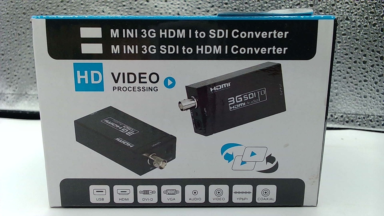 3G SDI To HDMI Audio Video Converter Adapter BNC Coaxial High-Definition