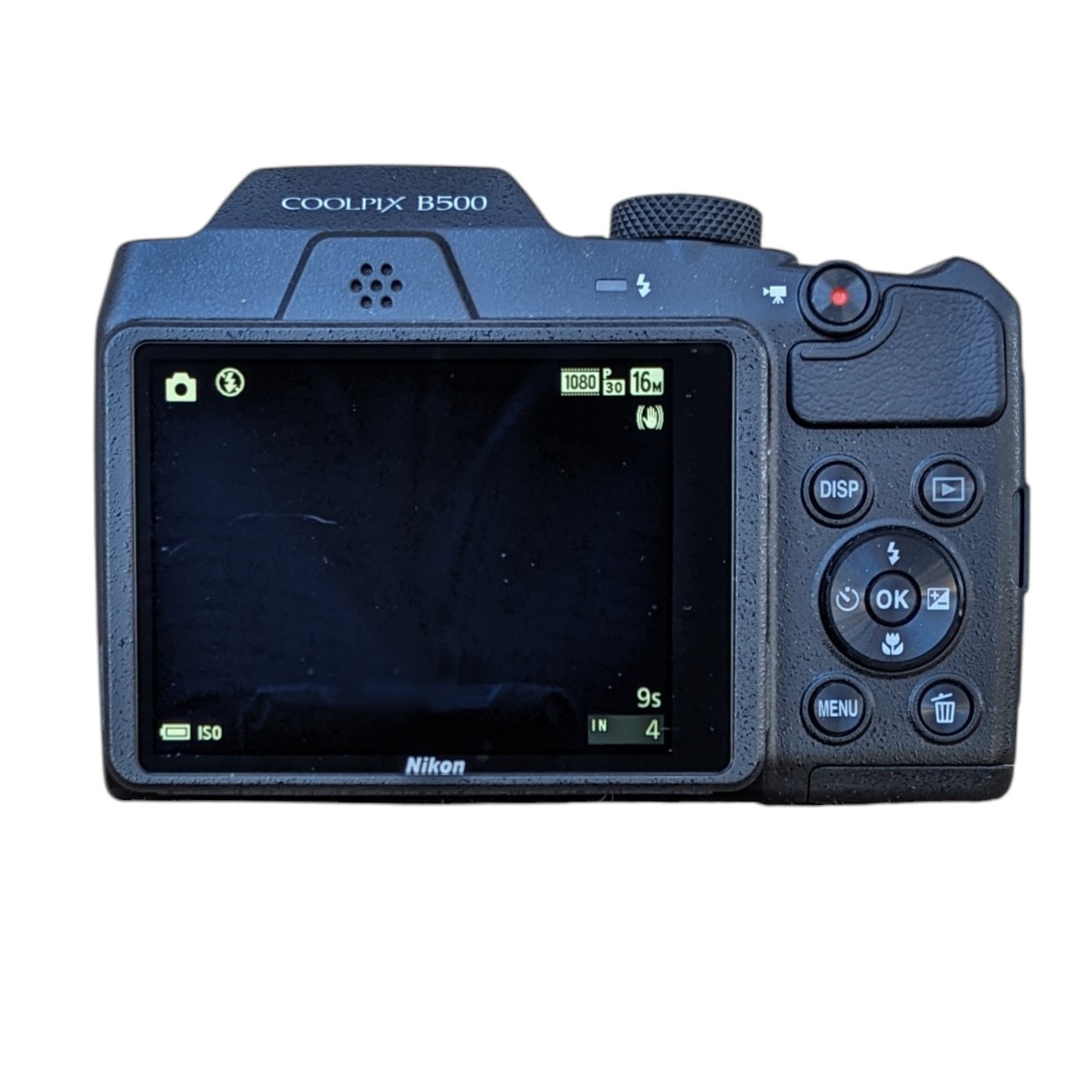 Nikon Coolpix B500 Black Digital Camera 40x Zoom 16 MP Wi-fi Parts Or Repair