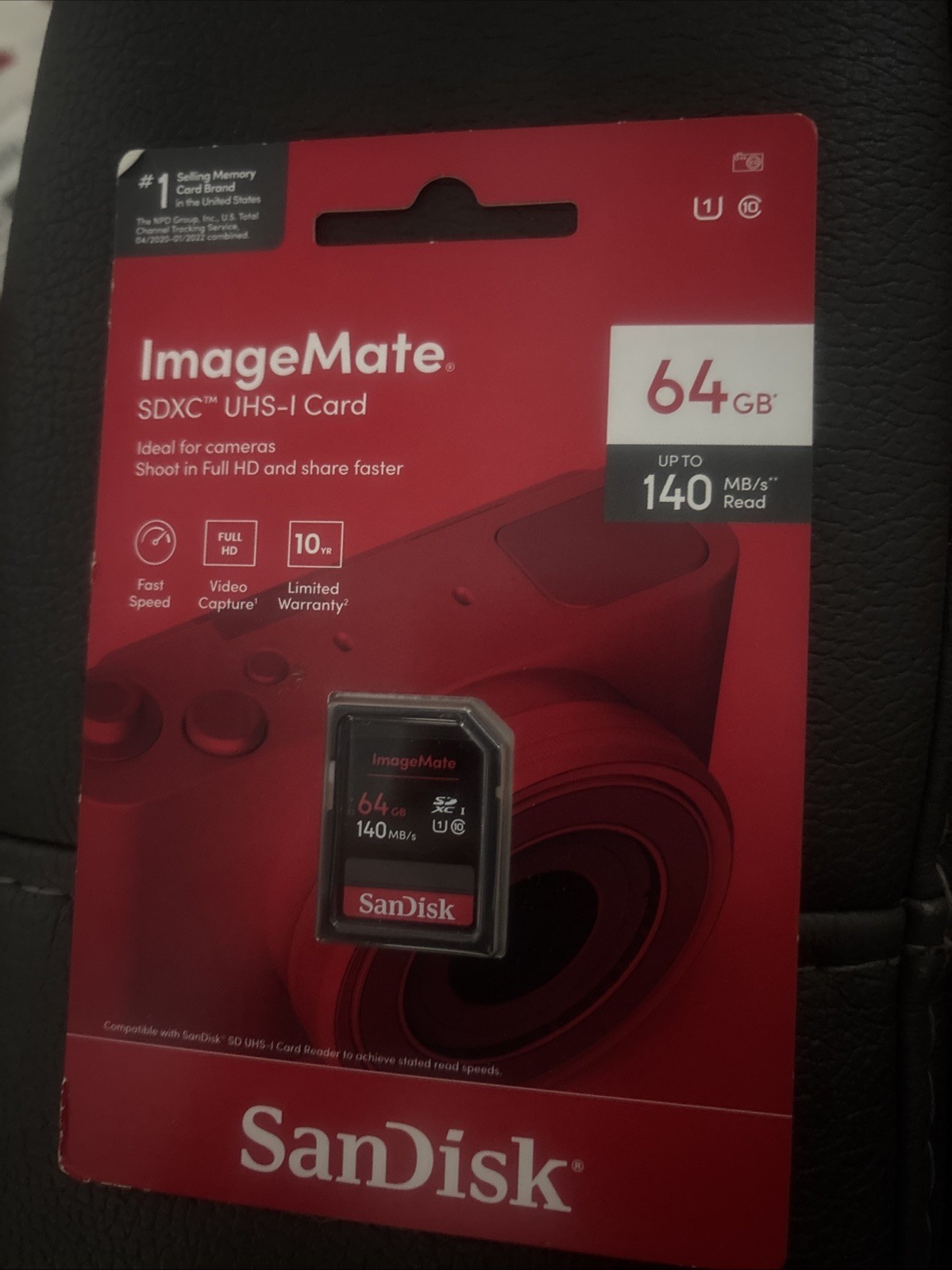 Sandisk ImageMate SDXC UHS-I 140 mb/s 64GB Card – NEW SEALED