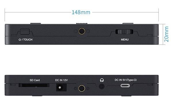 FEELWORLD F6 PLUS V2 6 inch Camera Field Monitor Touch LCD 4K HDMI LUT