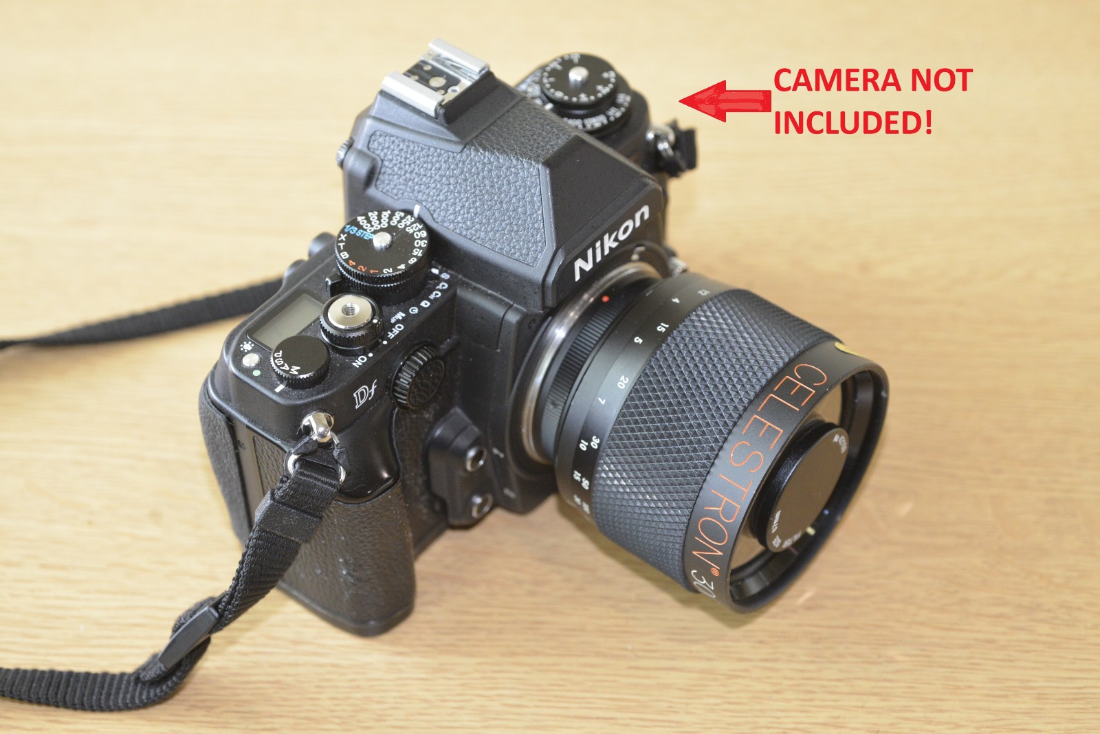 Celestron 300mm F5.6 Mirror Reflex Lens T Mount 300/5.6 Nikon F T-mount