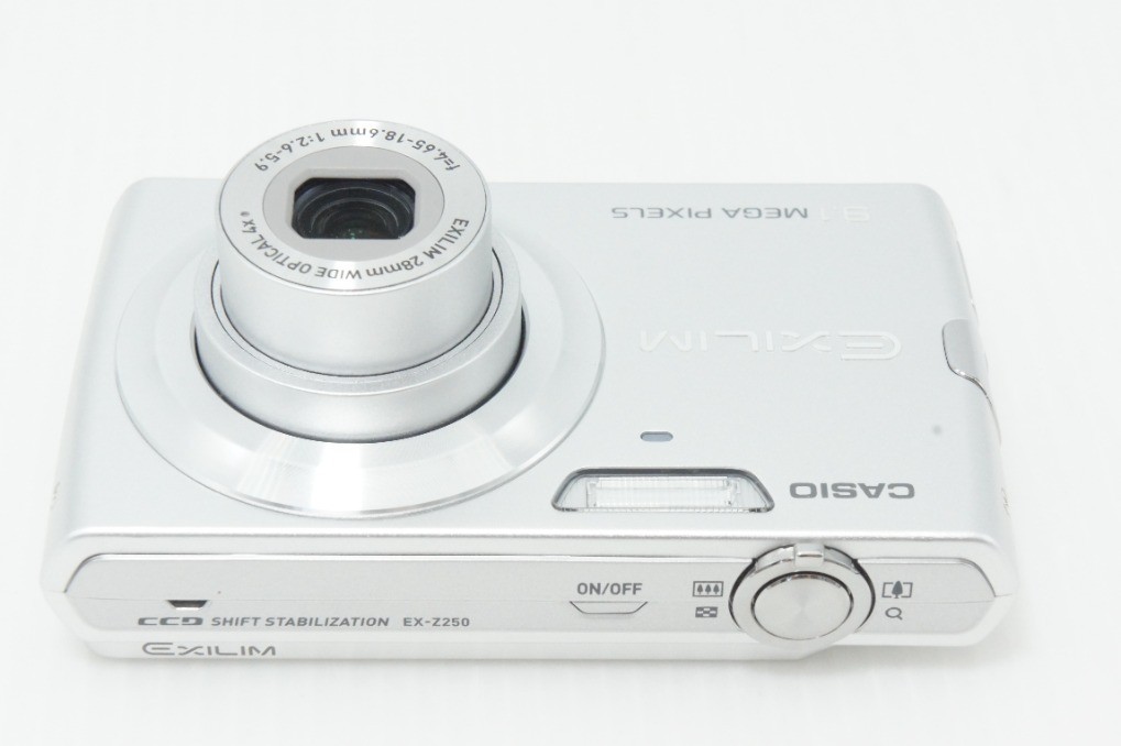 CASIO EXILIM EX-Z250 9.1MP Compact Digital Camera Silver #260703b