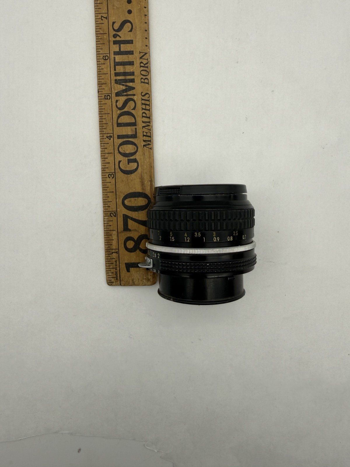 Nikon Nikkor Standard 50mm 1:2 Fixed Manual Focus F-Mount Lens 3754981