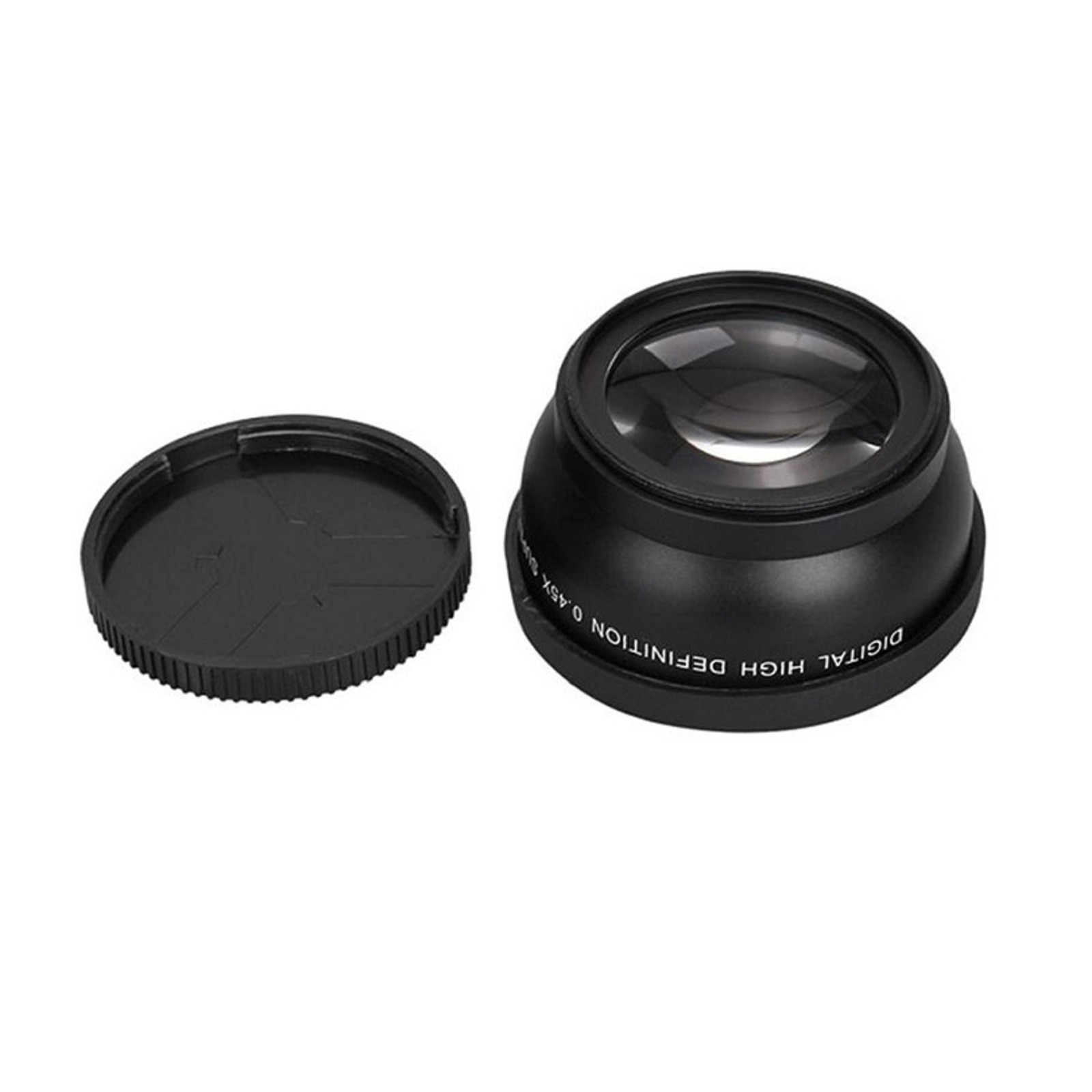 52MM 0.45x Wide Angle Lens + Macro Lens for 52mm DSLR and digital camera F
