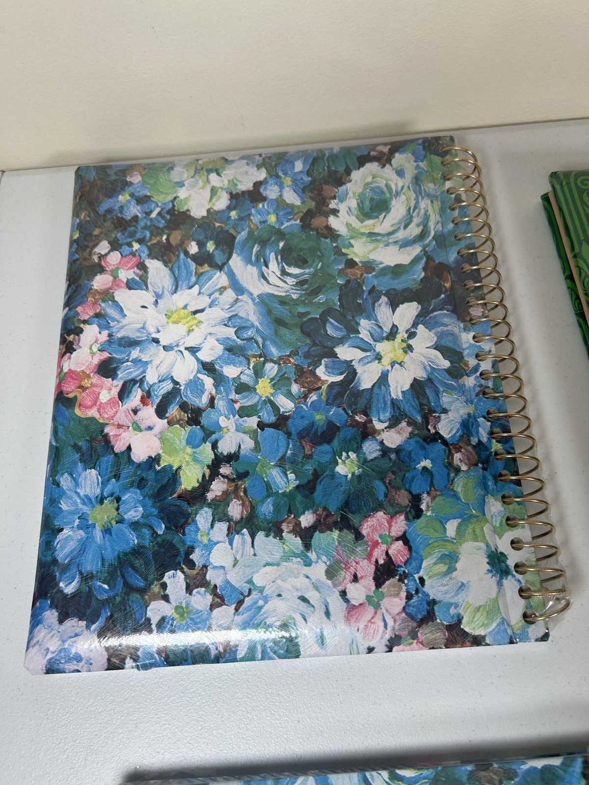 Vintage Photo Album Lot 6 Self-Adhesive Magnetic Floral Travel Kmart Sealed NOS