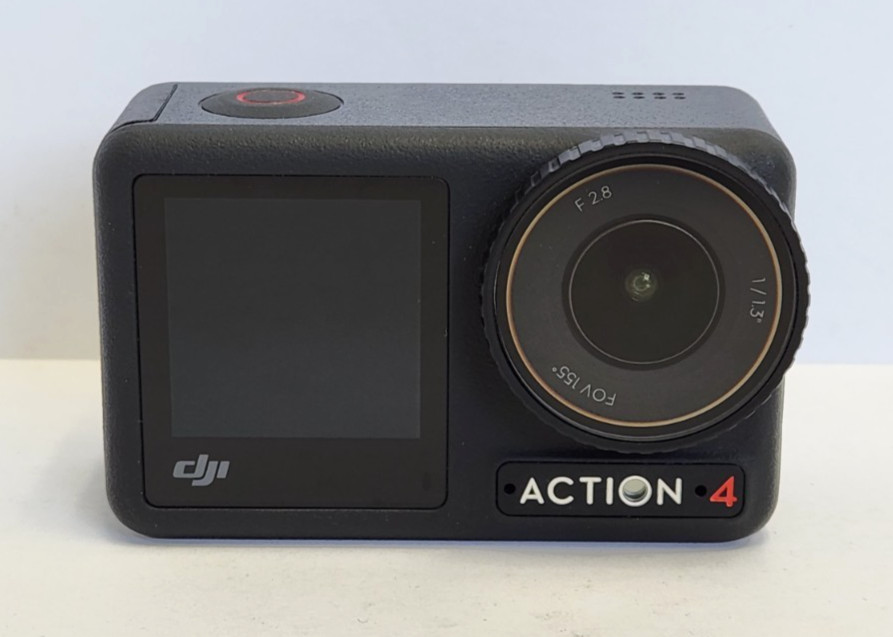DJI Osmo Action 4 Adventure Combo 3x Battery Action Camera Bundle, 128GB MicroSD