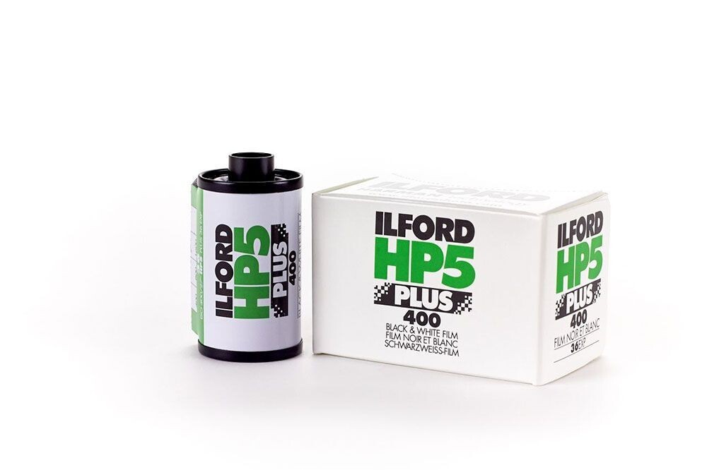 3 Pack Ilford HP5 Plus 400 ISO Black and White 36 Exposure 35mm Film FRESH