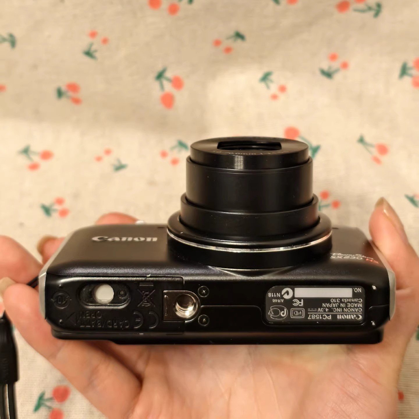 Black Canon PowerShot SX230 HS Digital Camera 12.1MP 14x Optical Zoom English