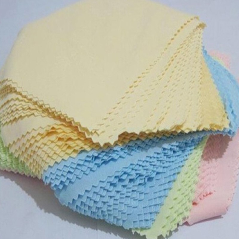 100pcs Microfiber Glasses Cleaning Cloth for Phone Screen/Glasses/Lenses 5”x5”