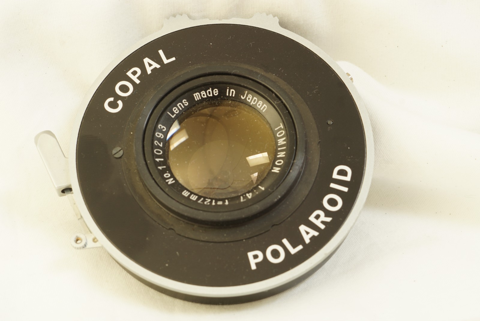 TOMINON 127mm f4.7 in Copal selfcocking shutter , for 4×5
