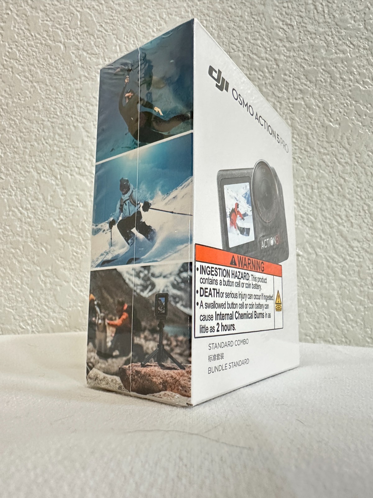 DJI Osmo Action 5 Pro Standard Combo 4K/120fps Action Camera AC004 NEW SEALED