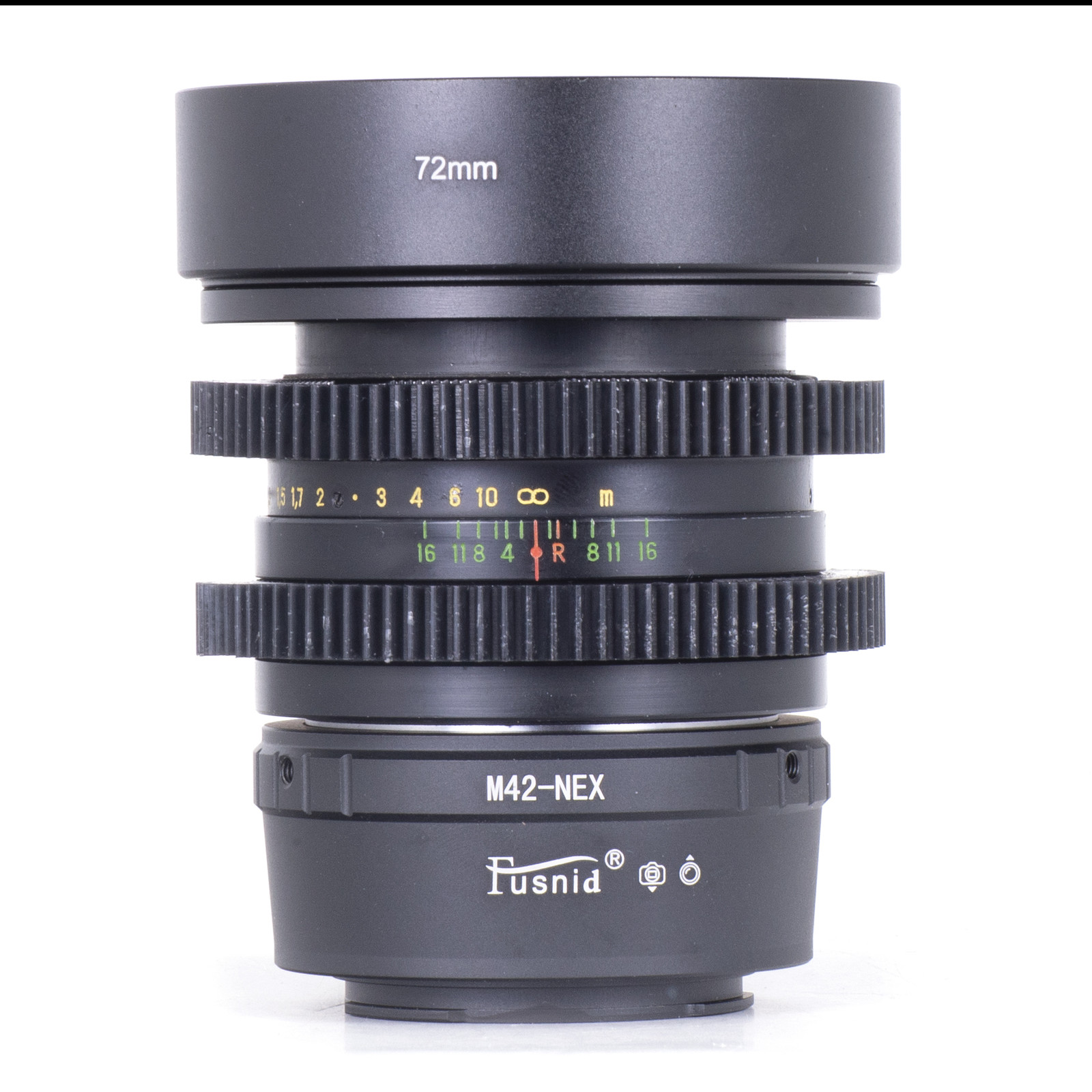 Helios 44 2/58 Prime Cine Mod Lens w/ Anamorphic Bokeh For Sony-E! 44M 58mm F2