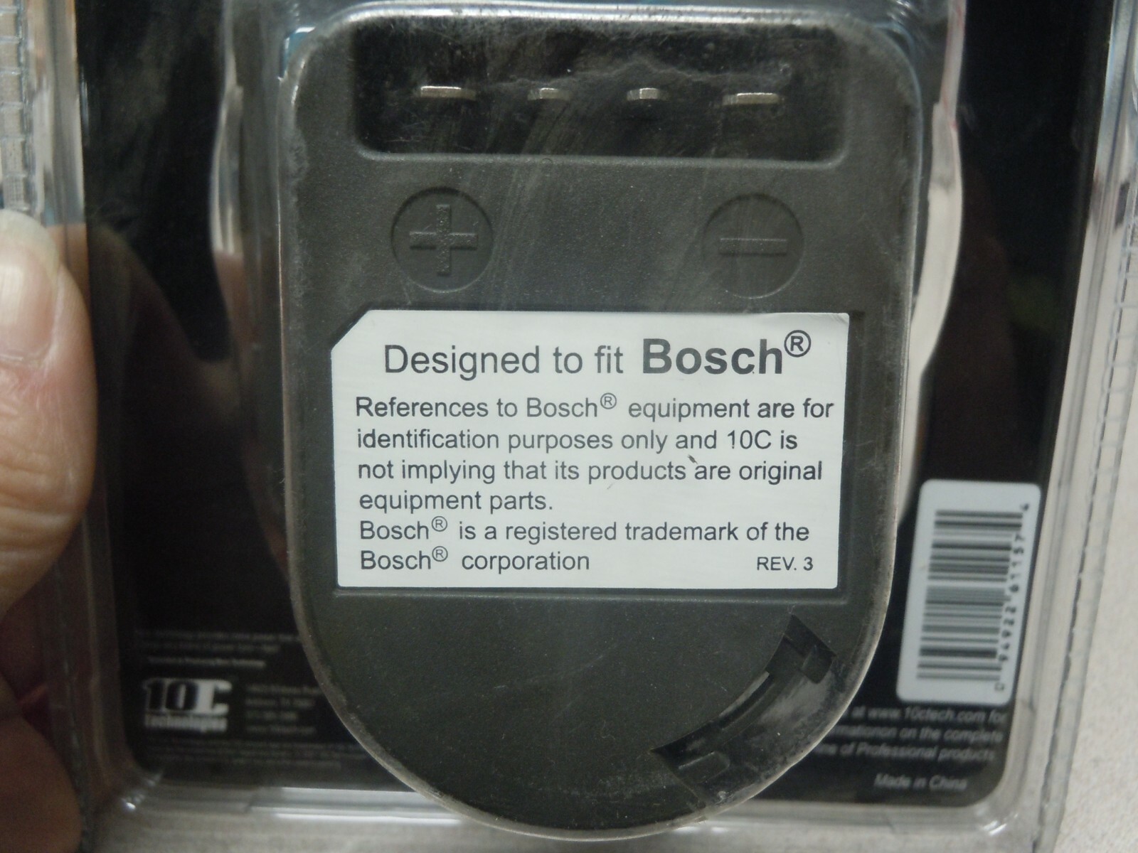 12-18V 10C Battery Adapter Universal use with Bosch and others.