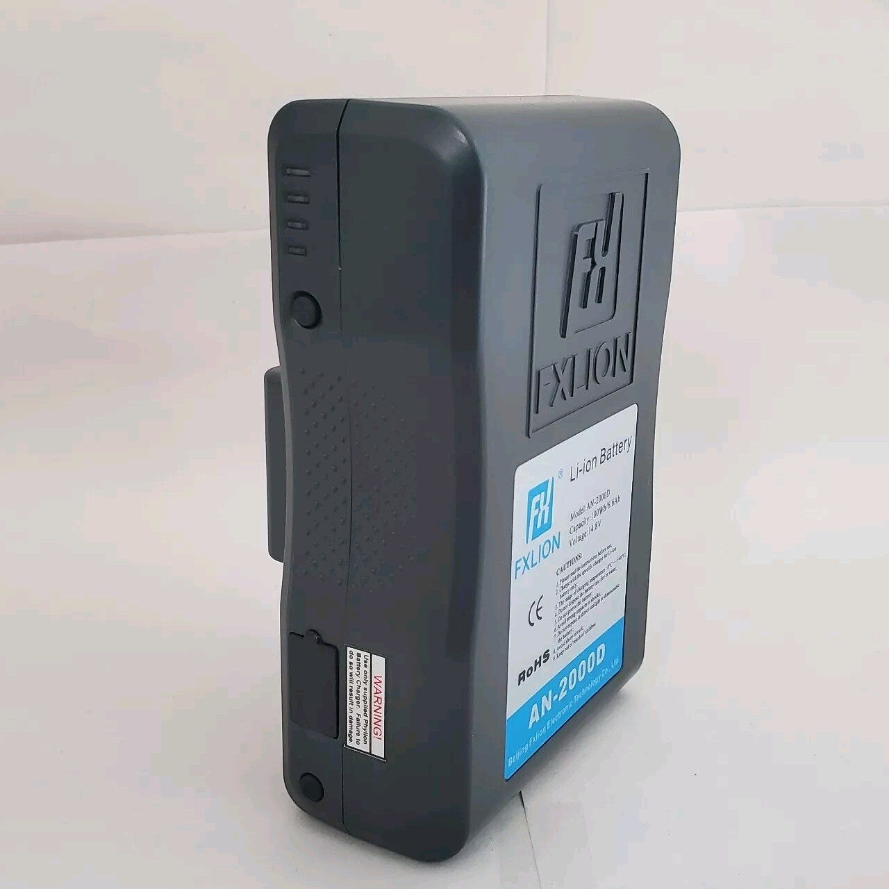 FXLION AN-2000D 100Wh 6.6Ah 14.8V Gold Mount Li-Ion Rechargeable Battery