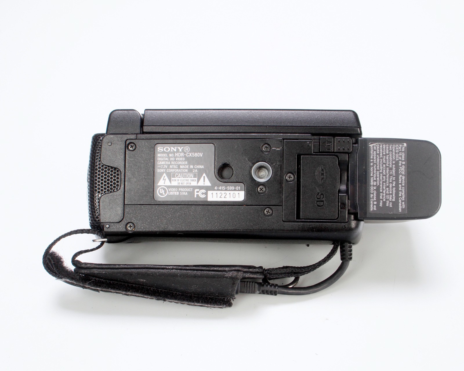 Sony Handycam HDR-CX580V High Definition Camcorder (Black) 32GB Internal Memory