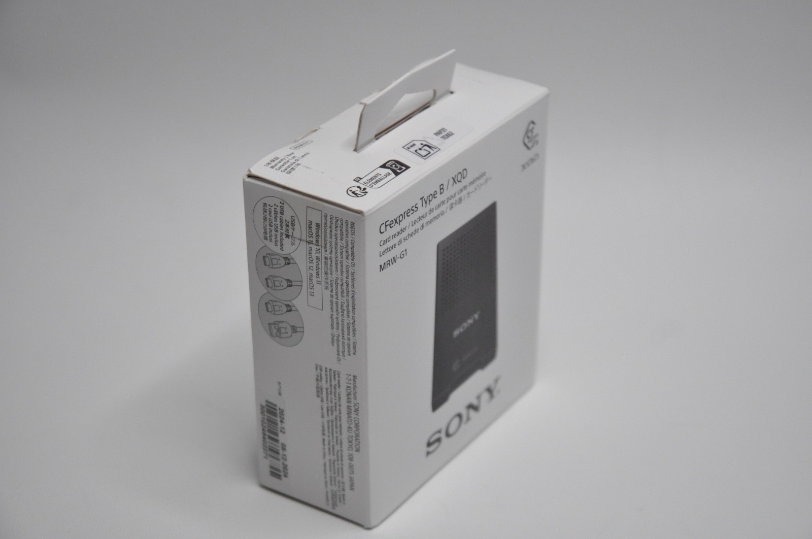 Sony CFexpress Type B XQD Memory Card Reader USB 3.1 (MRW-G1)