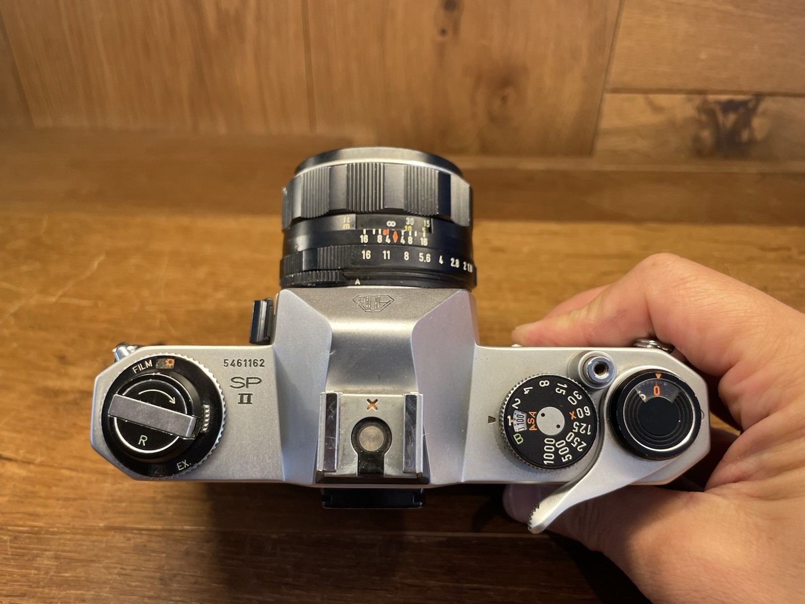 *Near Mint++* Pentax Spotmatic SPII SP II Camera Super Takumar 55mm F/1.8 /Japan
