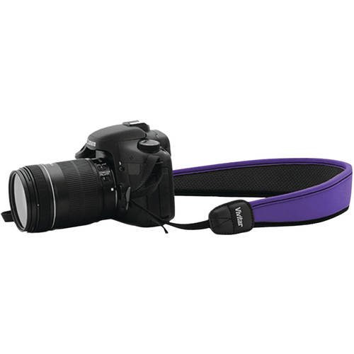 Vivitar Universal Neoprene Neck Strap for Camera Purple