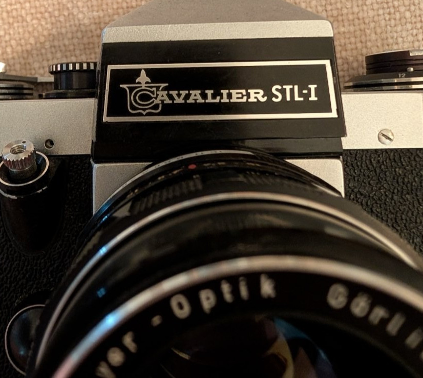 Vintage Praktica Cavalier STL-I 35mm SLR Film Camera. German made