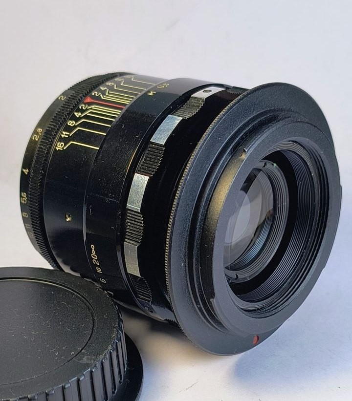 Helios 44-2 Zebra 58mm f/2 USSR M42 Lens Legendary Swirling Bokeh Vintage lens