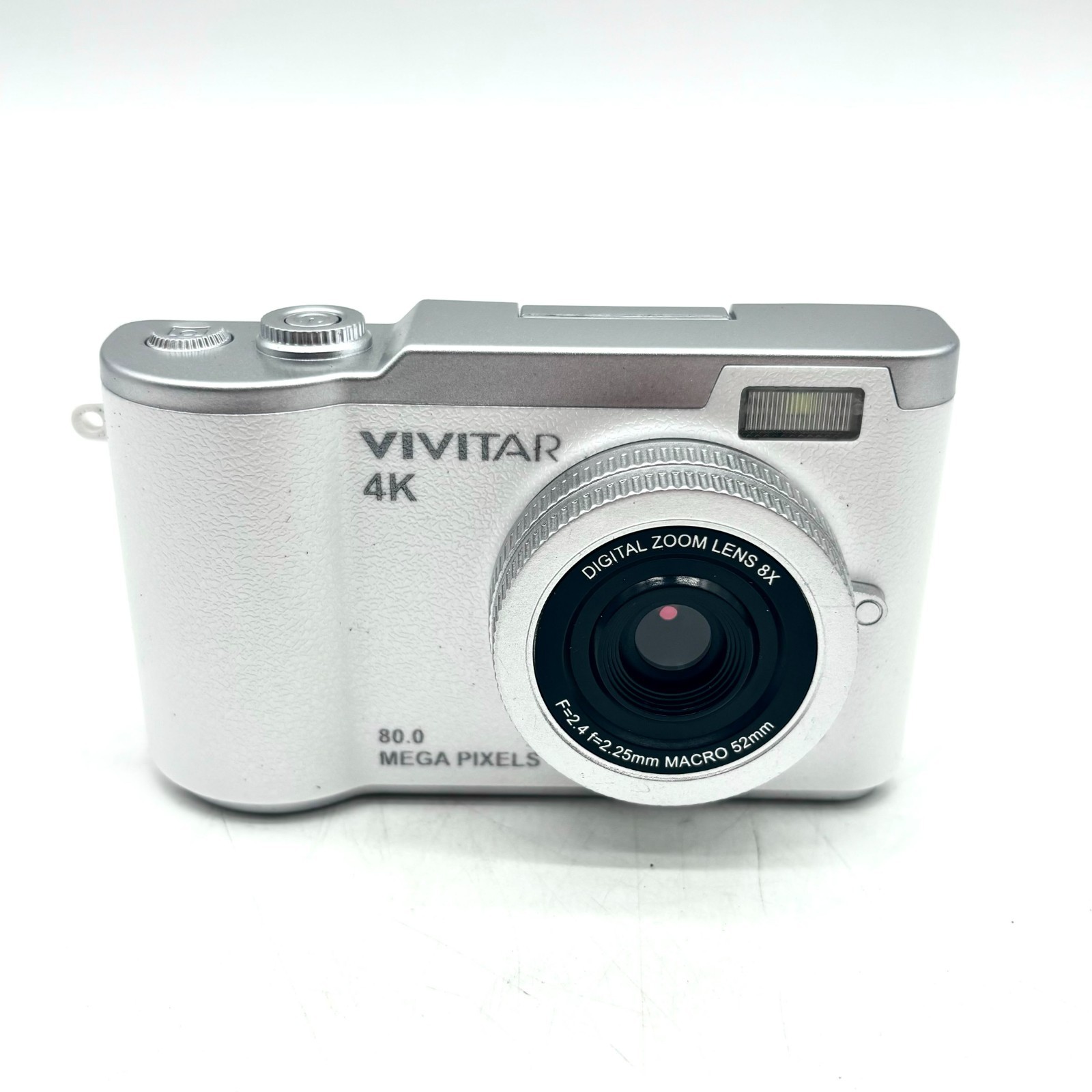 Vivitar SnapShot Pro 80 Mega Pixel 4K Digital Camera Kit – White