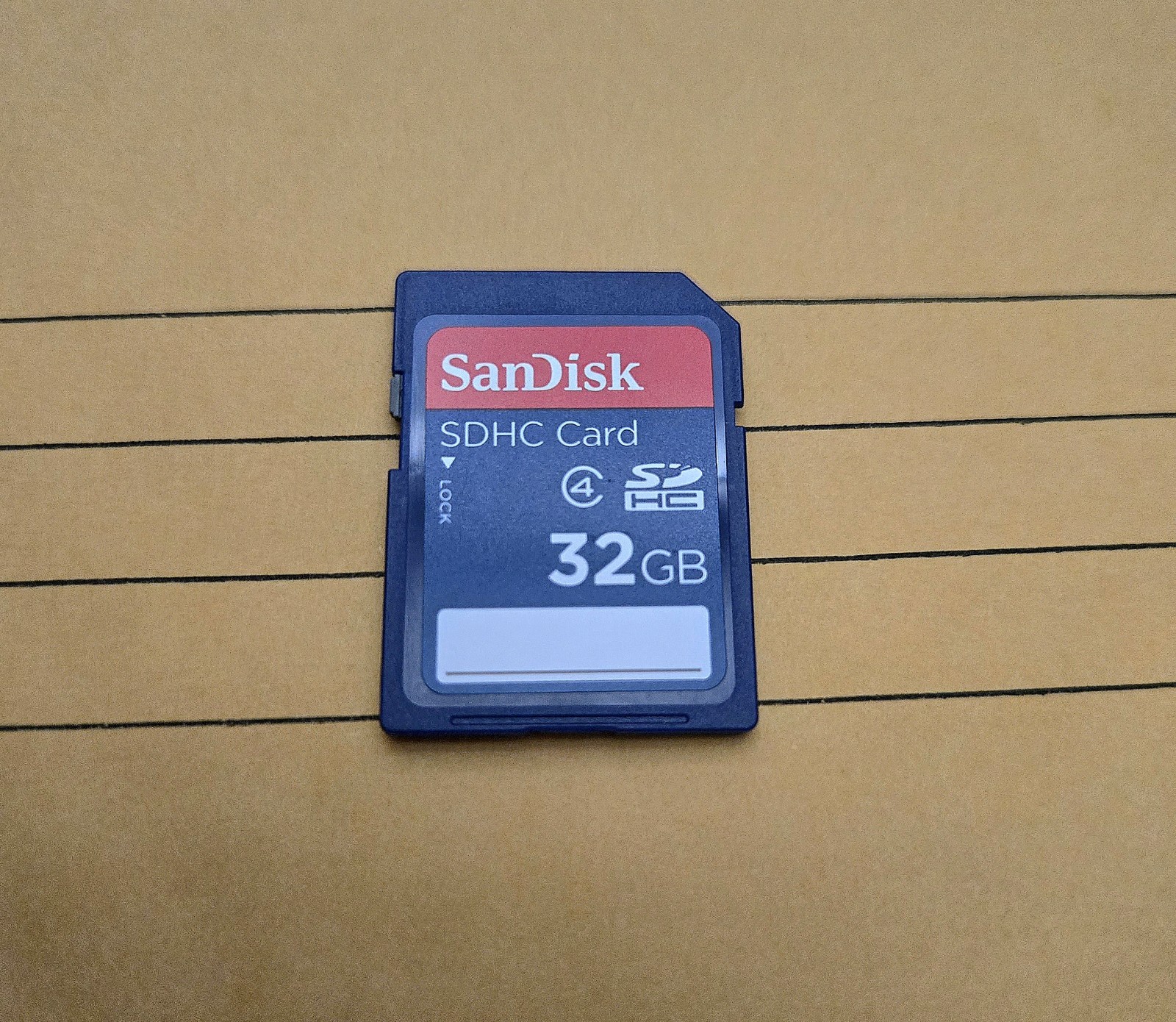 SanDisk 32GB Class 4 – SDHC Card