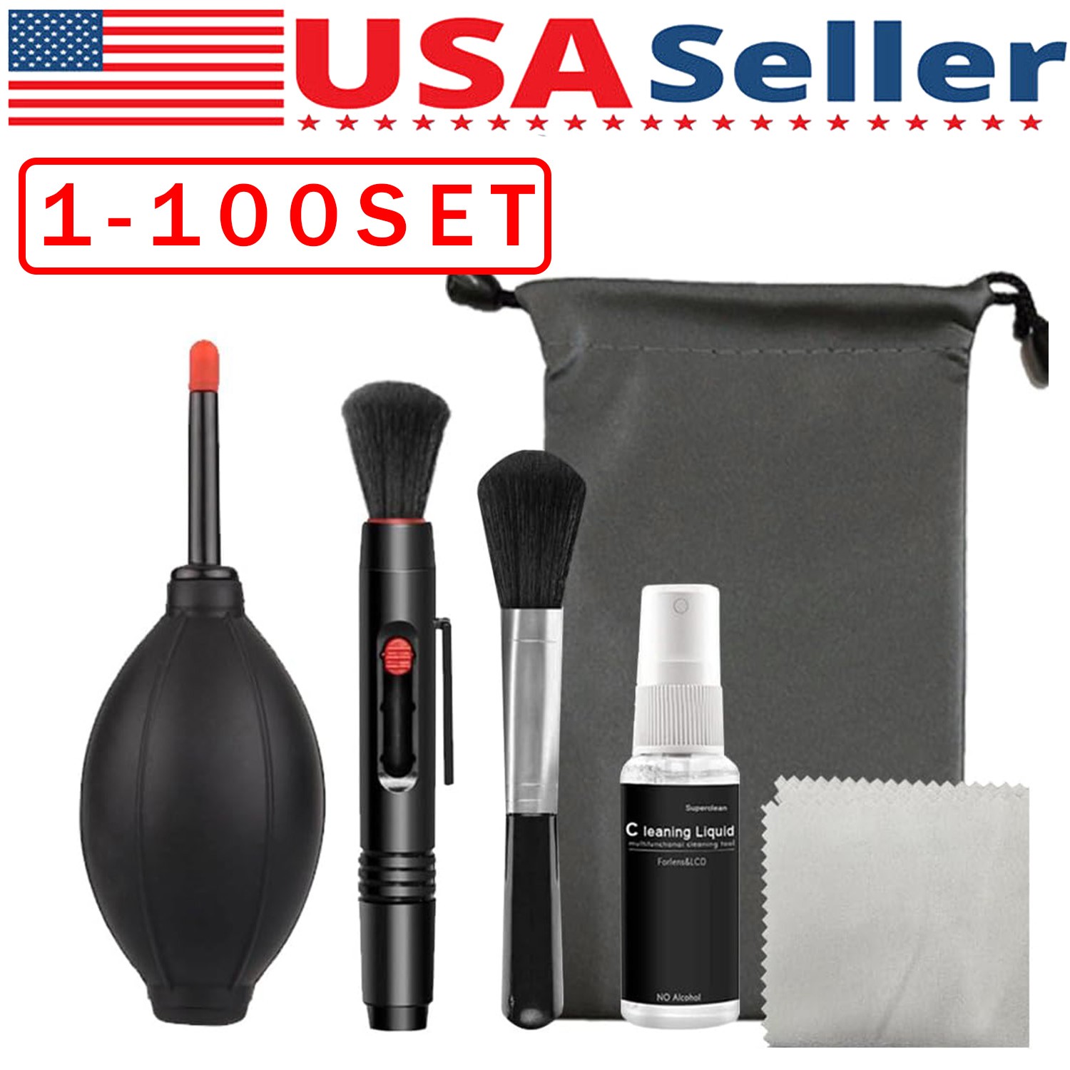 6in1 Camera Cleaner Kit For Digital Camera Lens Sensor Cleaning Tools Set