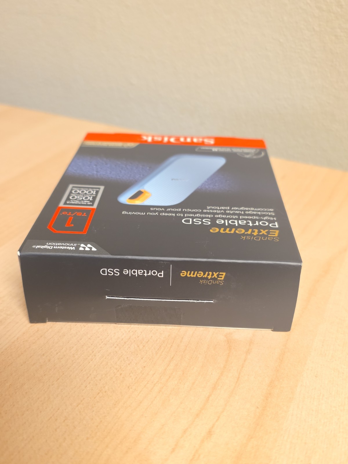 SanDisk 1TB Extreme Portable External SSD, Sky Blue – SDSSDE61-1T00-G25B