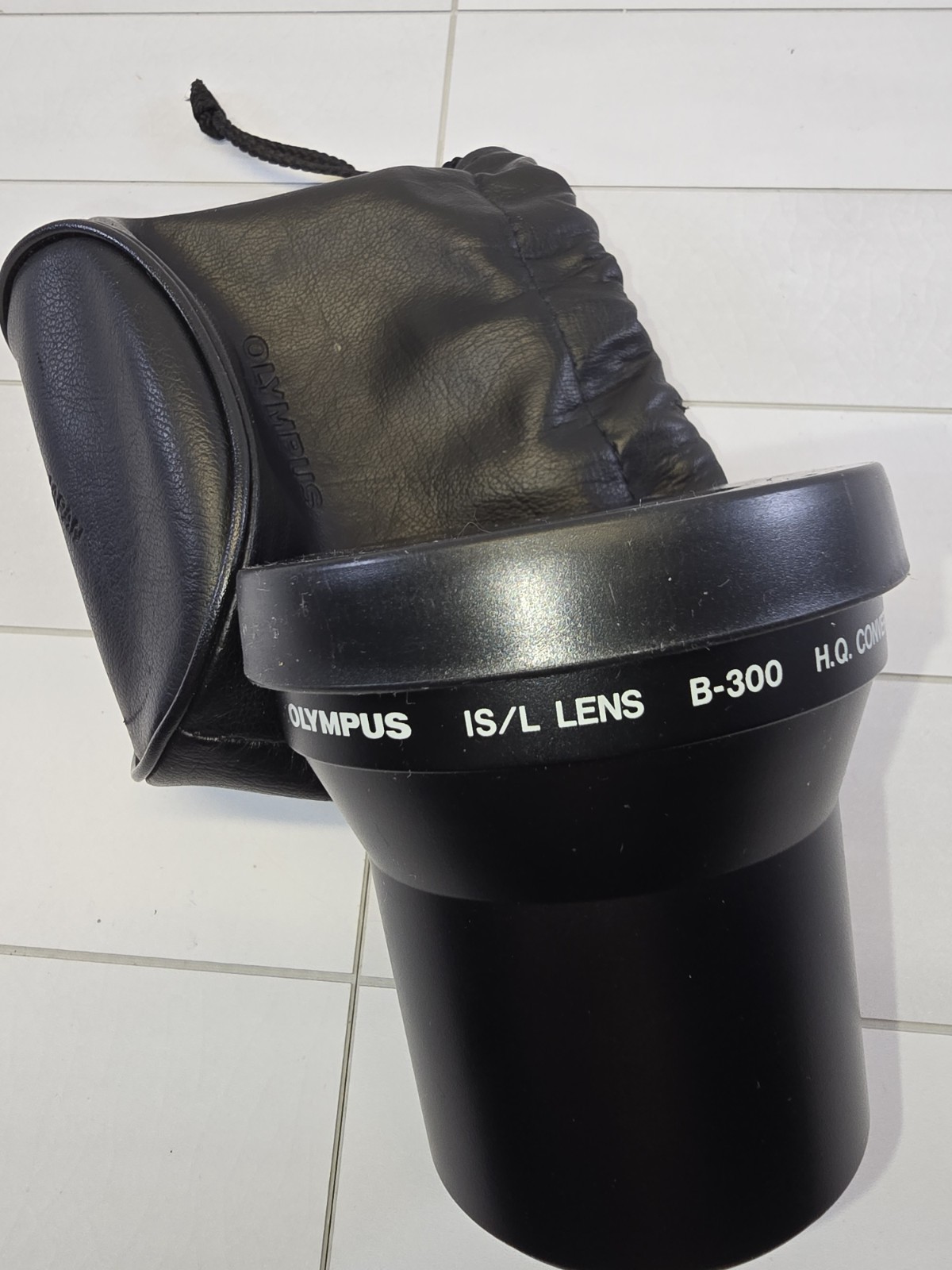 Vintage Olympus IS/L Lens B-300 HQ Converter 1.7x 55mm Japan