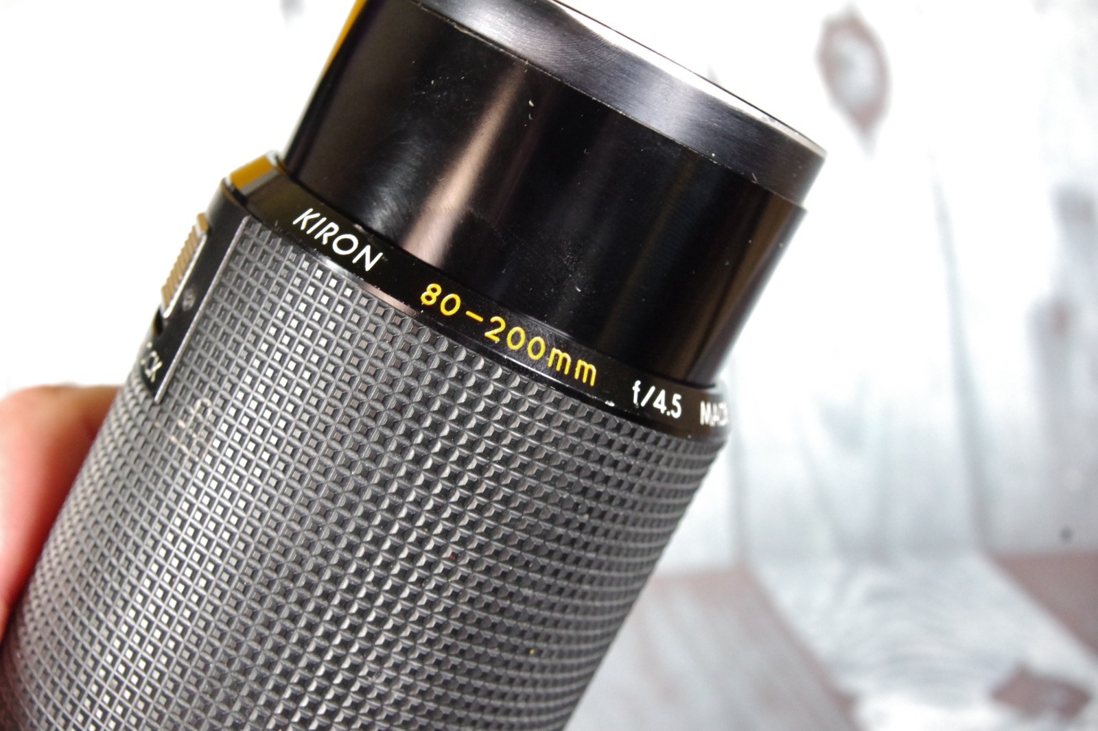 For Olympus 80-200mm f/4.5 Kiron zoom film lens for OM mount tested for om-g