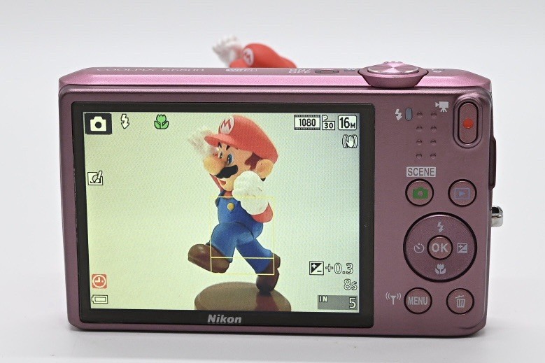 [Mint] Nikon Coolpix S6800 Pink 16.0MP 12x Digital Camera from Japan