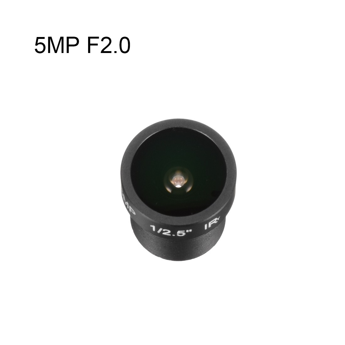 1PCS 3.6mm 5MP F2.0 FPV Camera Lens Wide Angle for CCD Camera