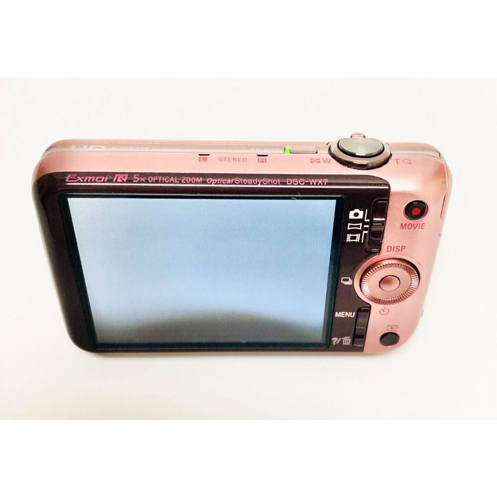 Sony Cyber-Shot DSC-WX7 Digital Camera 16.2 MP 5x Optical Zoom Auto Focus – Pink