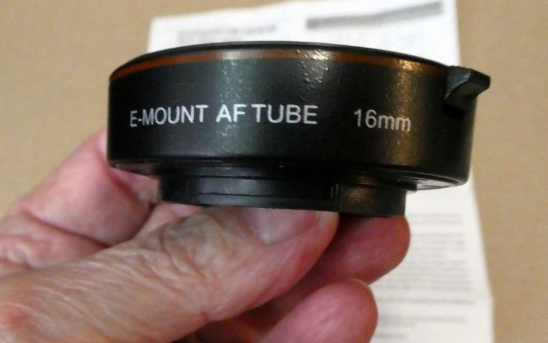 Neewer Automatic Macro Extension Tube Set – 10mm & 16mm – For Sony E-Mount